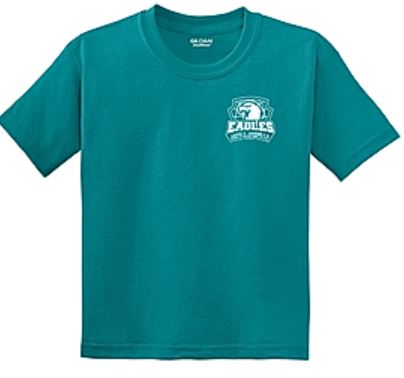  T-shirt with eagle logo